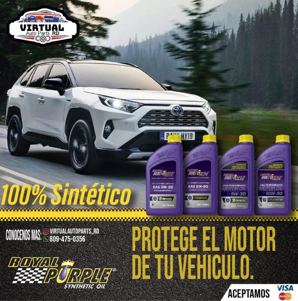 Aceite Royal Purple High Performance 10w30 API SP/ ILSAC GF-6A 100% Sintetico - Image 4