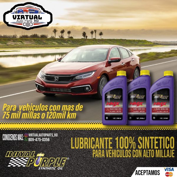 Aceite Royal Purple Alto Millaje HMX 5w-20 - Image 5