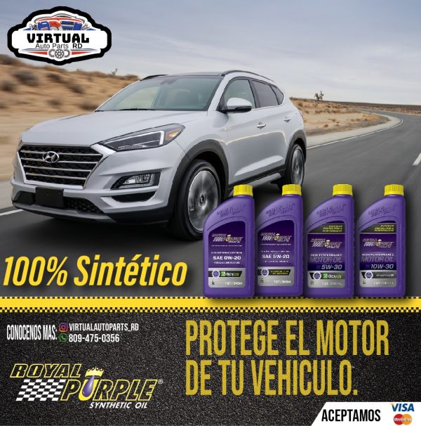 Aceite Royal Purple High Performance 5w30 API SP/ ILSAC GF-6A 100% Sintetico - Image 2