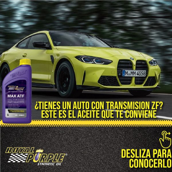 Aceite para Transmision Automatica Royal Purple MAX ATF 100% Sintetico - Image 7