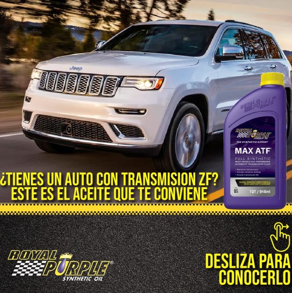 Aceite para Transmision Automatica Royal Purple MAX ATF 100% Sintetico - Image 8