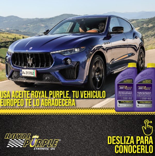 Aceite Royal Purple Euro Formula 0w-40 High Performance 100% Sintetico - Image 4