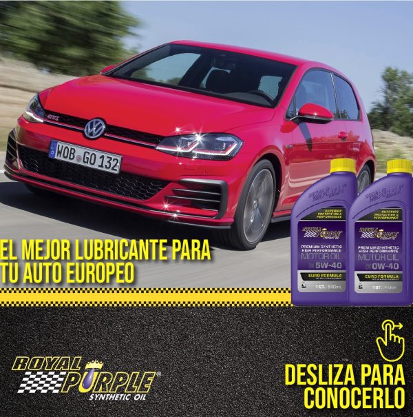 Aceite Royal Purple Euro Formula 0w-40 High Performance 100% Sintetico - Image 5