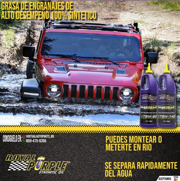 Aceite para Transmision Automatica Royal Purple MAX ATF 100% Sintetico - Image 2