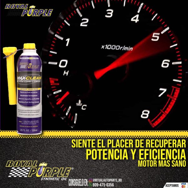 Aditivo Combustible Royal Purple MAX CLEAN - Image 5