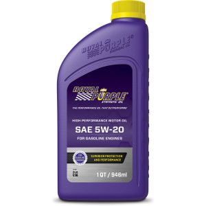 Aceite Royal Purple High Performance 5w20 API SP/ ILSAC GF-6A 100% Sintetico