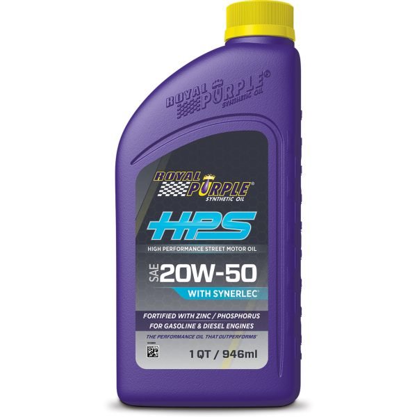Aceite Royal Purple HPS 20w-50 100% Sintetico