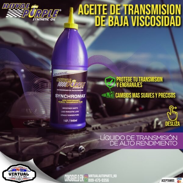Aceite para Transmision (Mecanica/Transfer) Royal Purple Synchromax - Image 4